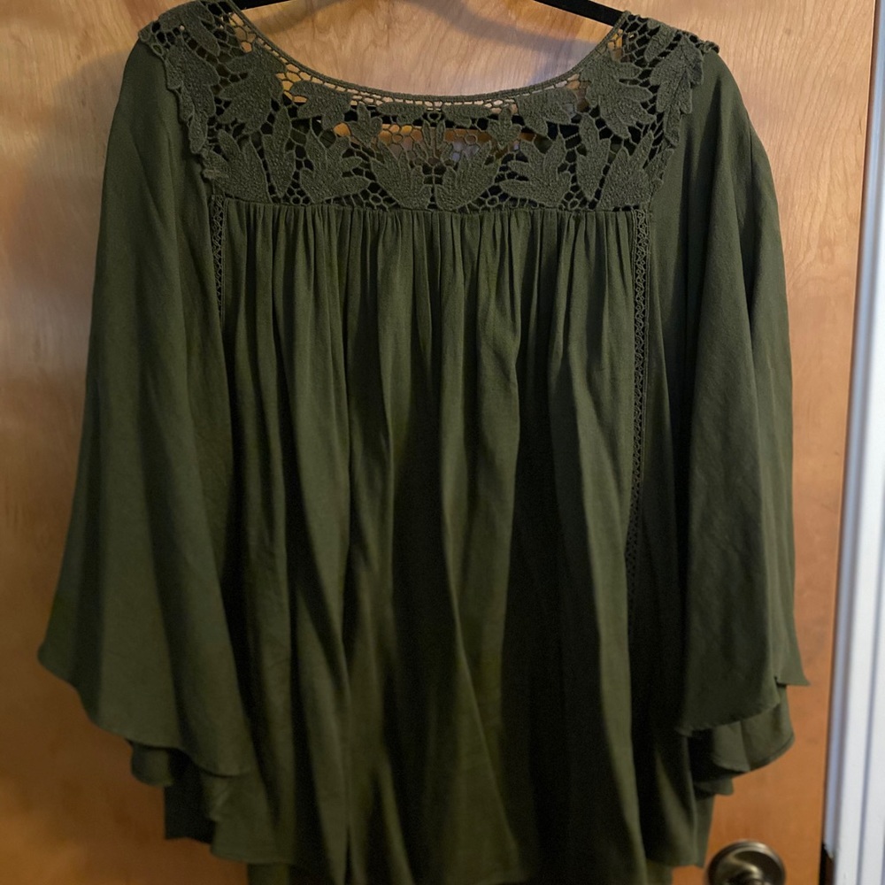 Cape-like top